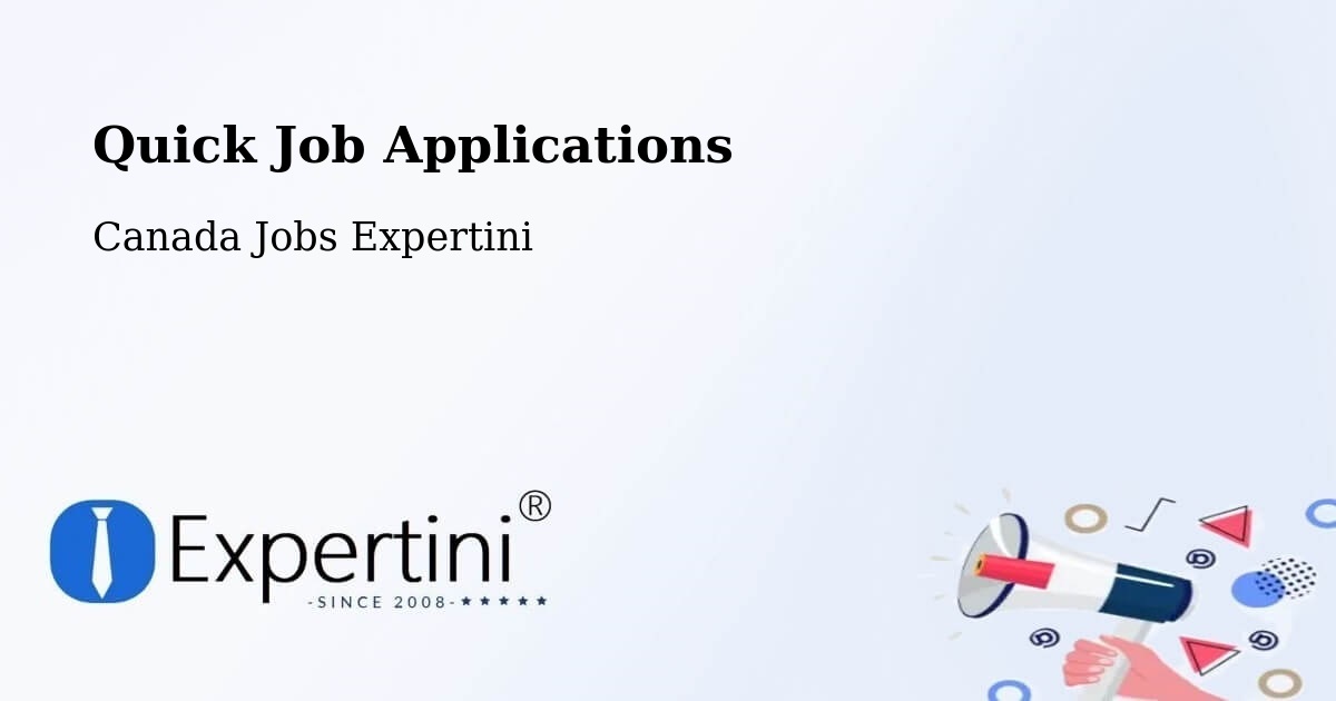 Quick Apply Feature – Sainte Adèle - Canada Jobs Expertini